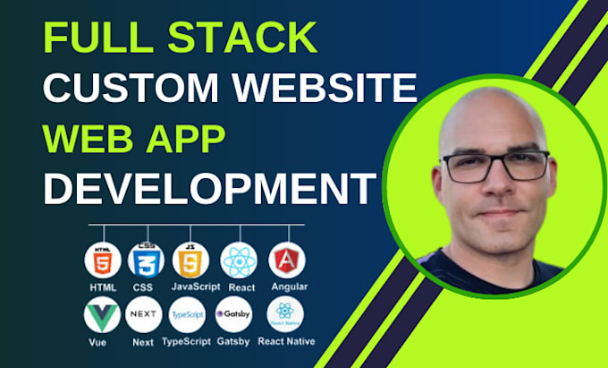 Gig Preview - Create, revamp custom websites development as full stack and front end developer