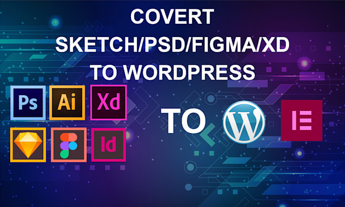 Gig Preview - Convert your figma, PSD file into a functional wordpress website