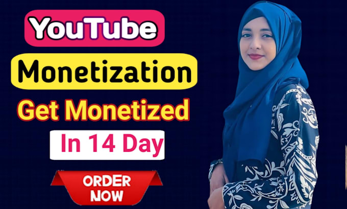 Gig Preview - Do organic youtube channel promotion for monetization