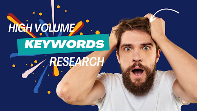 Gig Preview - Targeted keyword research to boost your online visibility