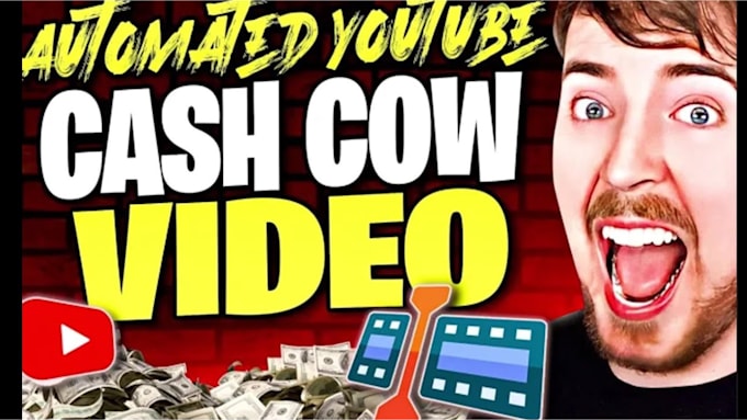 Bestseller - create top 10 cashcow faceless videos and youtube automation cash cow channel