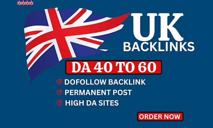 Gig Preview - Do UK guest post and USA guest post with UK dofollow backlinks, UK blog