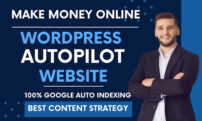 Gig Preview - Create autopilot news website, wordpress auto blog