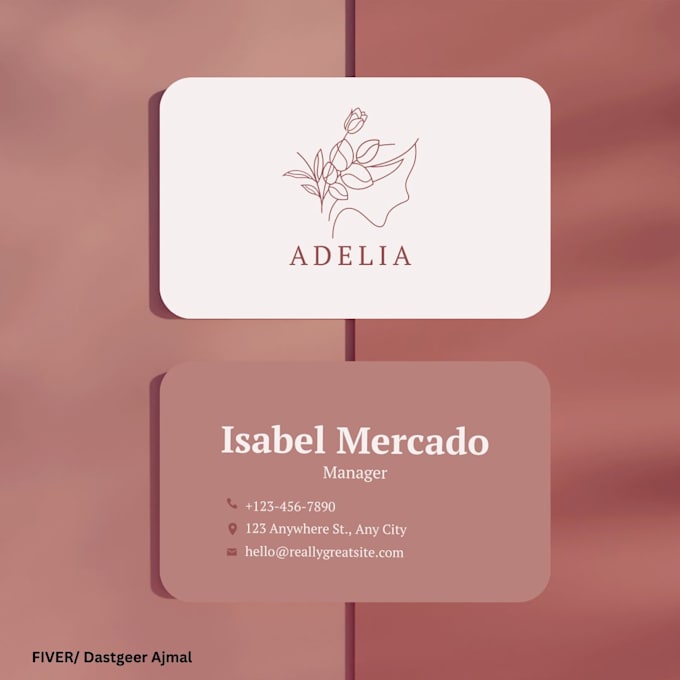 Gig Preview - Design professional luxury business cards and all type of stationary