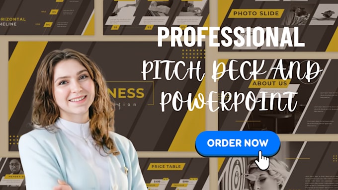 Gig Preview - Design a professional investor pitch deck for your business