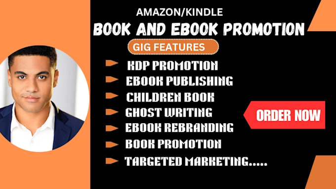 Gig Preview - Do amazon kdp marketing children book promotion with editing and formatting