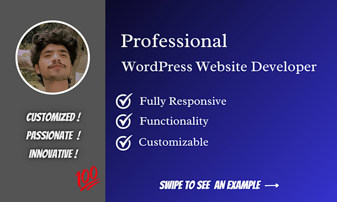 Bestseller - create a professional wordpress website for you