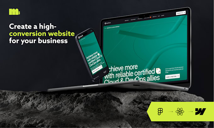 Gig Preview - Create a high conversion website for your business