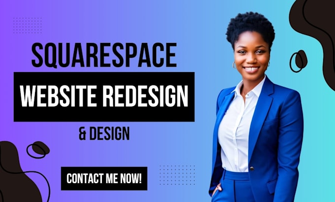 Gig Preview - Redesign squarespce website design squarespace site redesign squarespace revamp