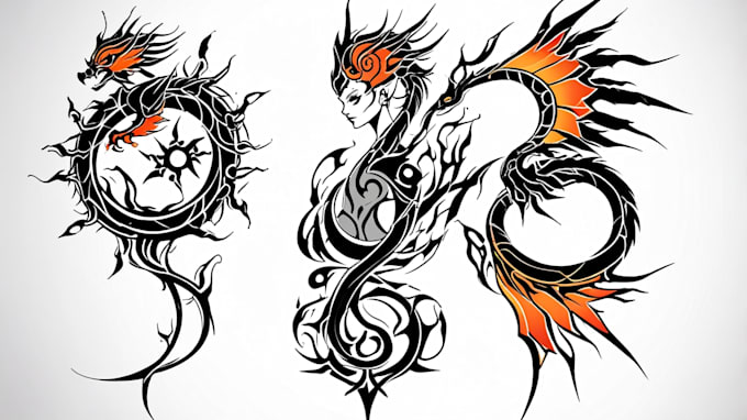 Bestseller - custom drawing your traditional or old school tattoo design