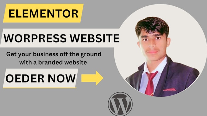 Gig Preview - Design, develop professional elementor pro wordpress business website as expert