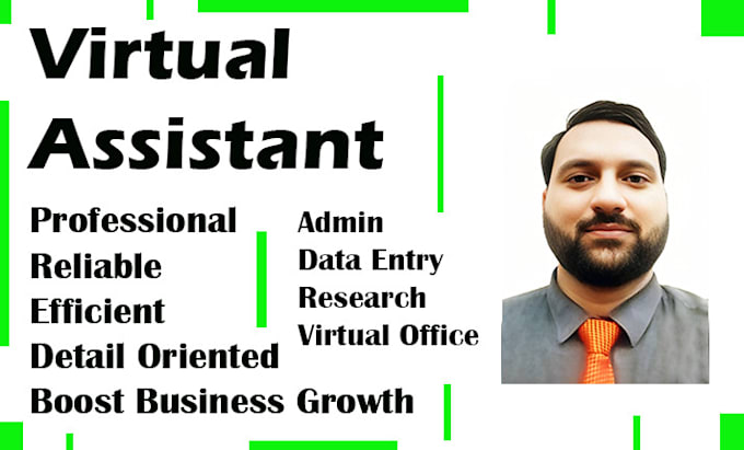 Gig Preview - Be your personal virtual assistant