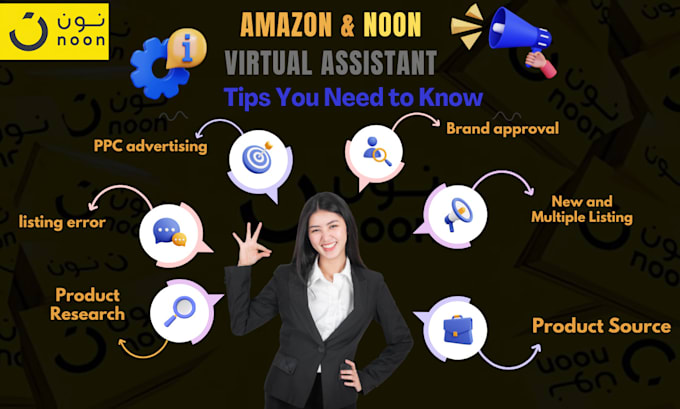 Gig Preview - Be your noon private label seller lab virtual assistant