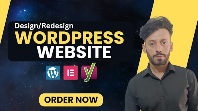 Gig Preview - Do wordpress website development, design or redesign business website