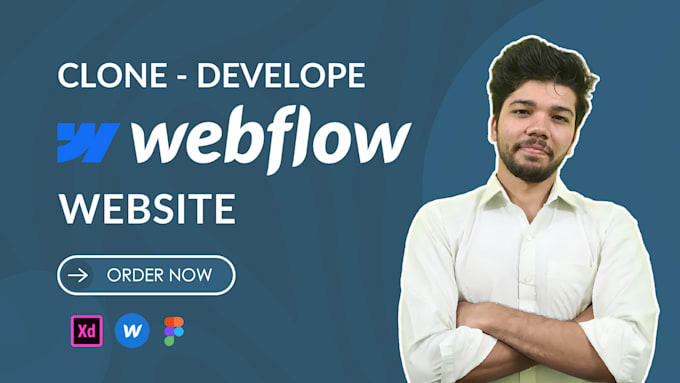 Gig Preview - Clone webflow website, and develope webflow cms website