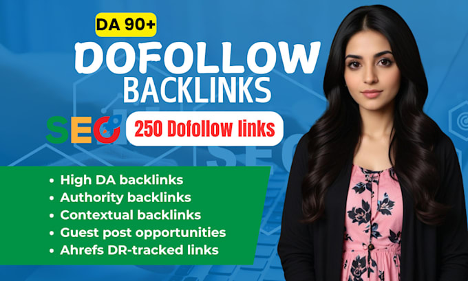 Bestseller - do high quality dofollow seo backlinks high da authority manual link building