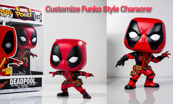 Gig Preview - Create funko pop style 3d model from your concept