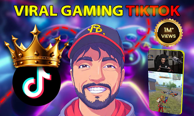 Gig Preview - Create a viral gaming tiktoks from your vod