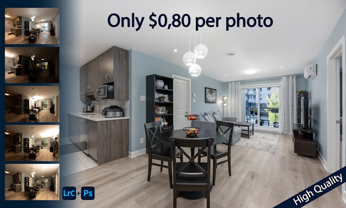 Gig Preview - Do flambient, hdr real estate photo editing services