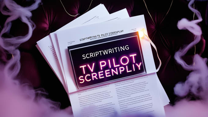 Gig Preview - Bring your story to life with tv scriptwriting tv pilot screenplay formatting