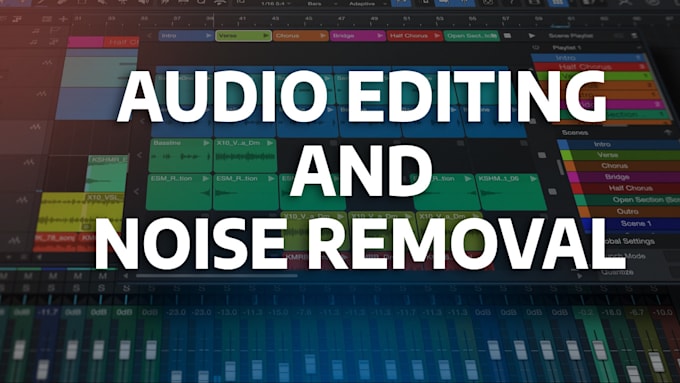 Gig Preview - Clean, edit, noise remove, repair your audio professionally