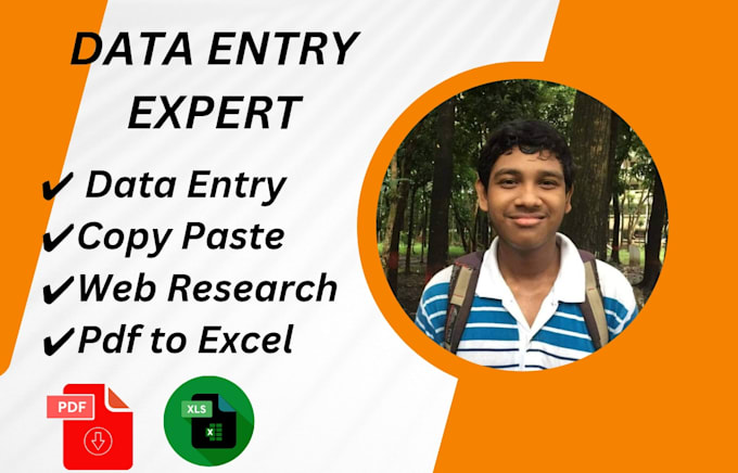 Bestseller - do data entry, copy paste, web research, data cleaning