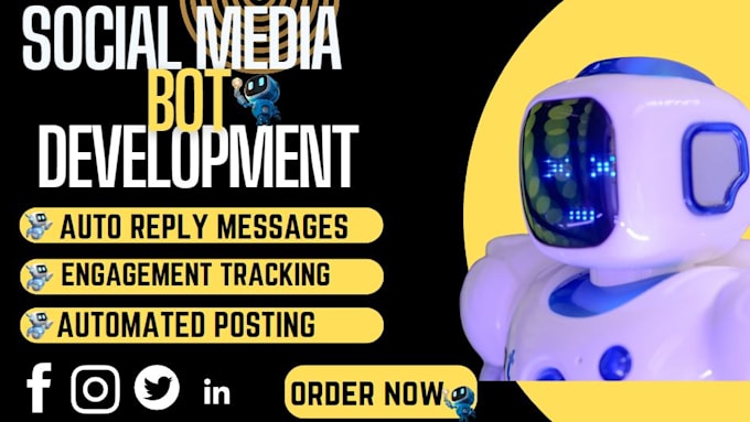 Bestseller - develop automated bot using python for any social media