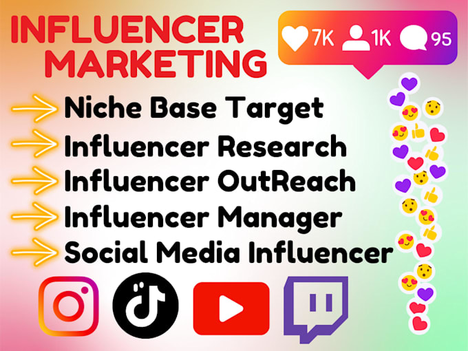 Bestseller - find instagram, youtube, tiktok and twitch influencers for your targeted niche