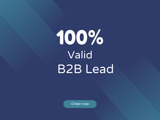 Gig Preview - Do b2b lead generation for targeted b2b  leads, linkedin leads and email list