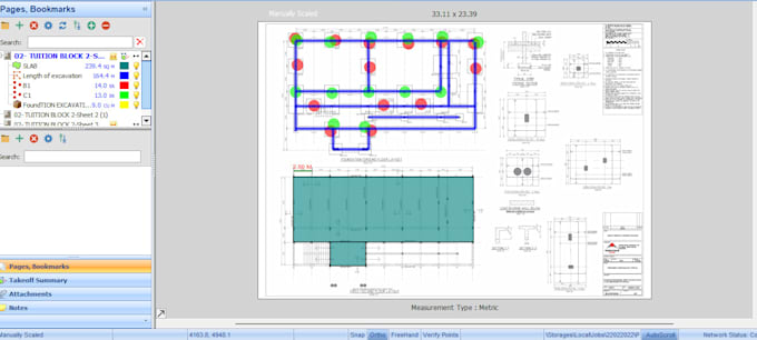 Gig Preview - Do material takeoff, quantity takeoff and costruction estimation using planswift