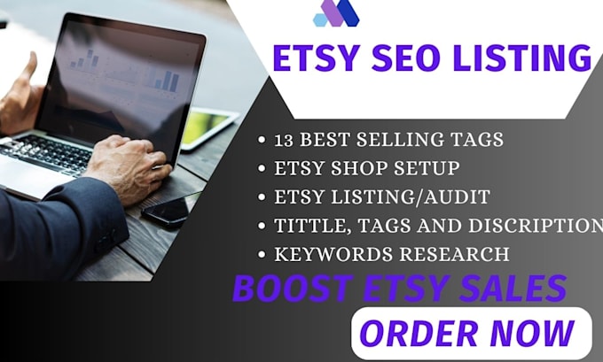 Gig Preview - Conduct etsy shop SEO audit to boost rank and increase sales