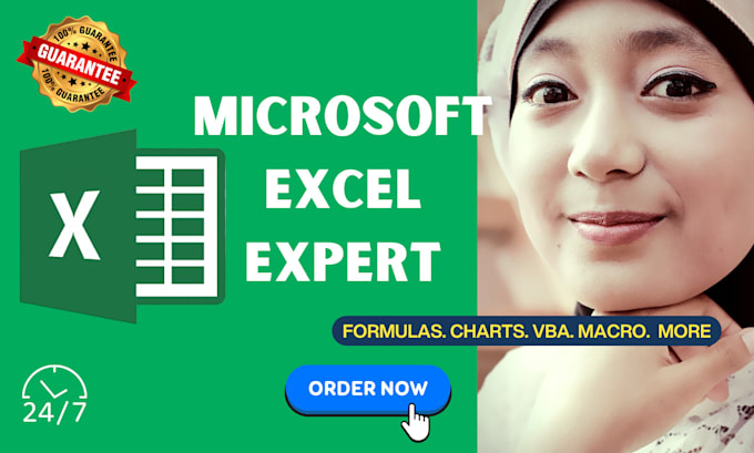 Bestseller - do excel formulas, charts, macro, dashboards and vba automation