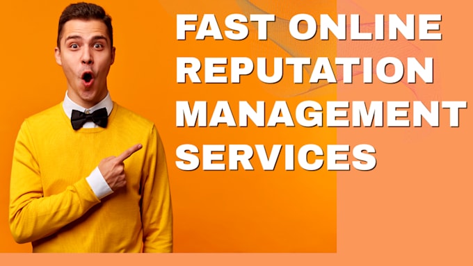 Gig Preview - Do online reputation management service, online seo