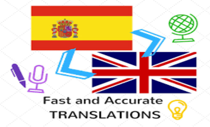 Gig Preview - Translate your documents to english, spanish or catalan