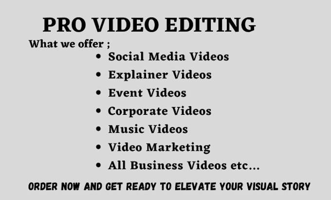 Gig Preview - Do video editing, video editor for wedding and event youtube, ads and socials