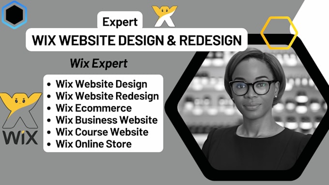 Gig Preview - Design or redesign wix website wix website design wix redesign wix ecommerce SEO