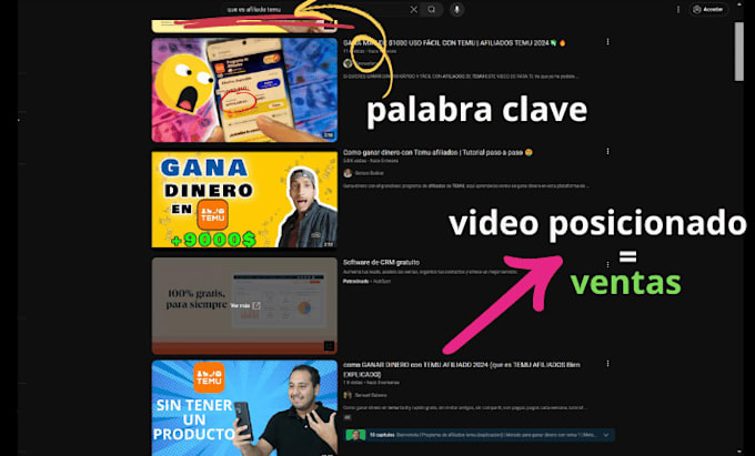 Gig Preview - Videotags SEO para monetizar tu canal de youtube