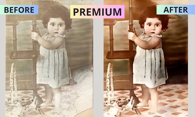 Gig Preview - Restore your old photos, professional repair and color