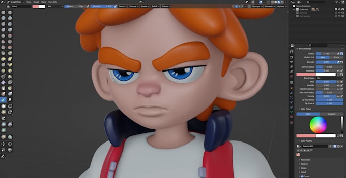 Gig Preview - Do 3d character, product or asset modelling unreal unity