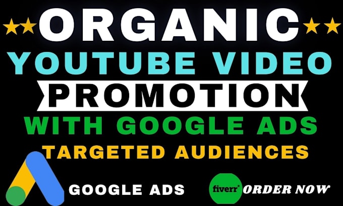 Gig Preview - Do youtube video promotion, and google ads, boost your video