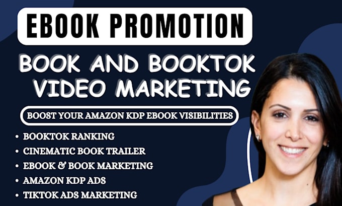 Gig Preview - Do author branding bookbub bookstagram booktok tiktok promotions amazon KDP ads