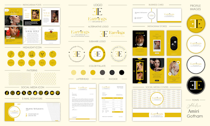 Gig Preview - Design luxury signature logo, branding kit, and brand identity