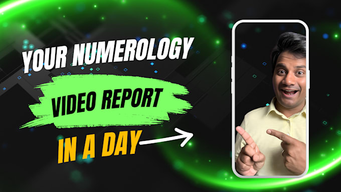 Bestseller - provide numerology video report in a day