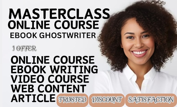 Gig Preview - Create coaching program course content, course design, christian course ghl