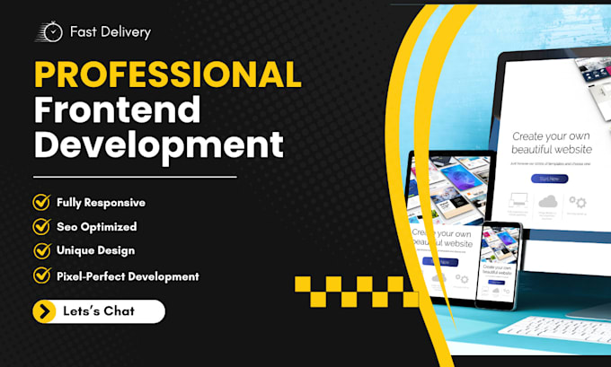 Bestseller - do frontend development and build complete website with responsive design