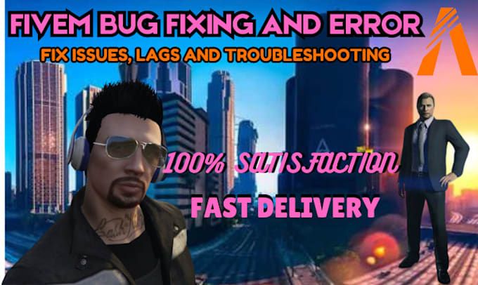 Gig Preview - Fix your fivem server bugs, lags and error in your server