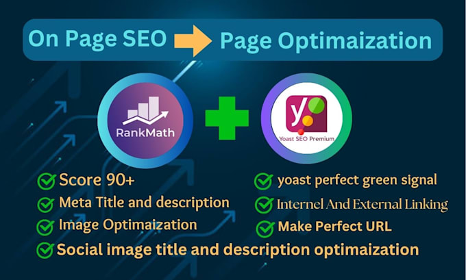 Gig Preview - Setup rankmath or yoast or optimaized posts and pages perfectly