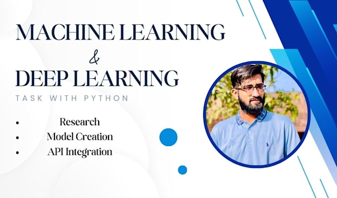 Gig Preview - Do machine learning and deep learning task with python