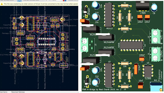 Gig Preview - Do power electronics circuit simulation and pcb design