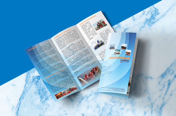 Gig Preview - Do quality brochures for your business